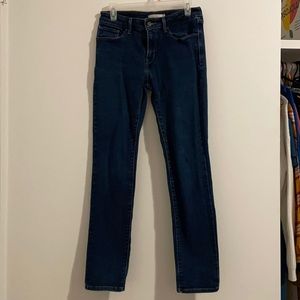 Levi’s mid rise skinny jeans!